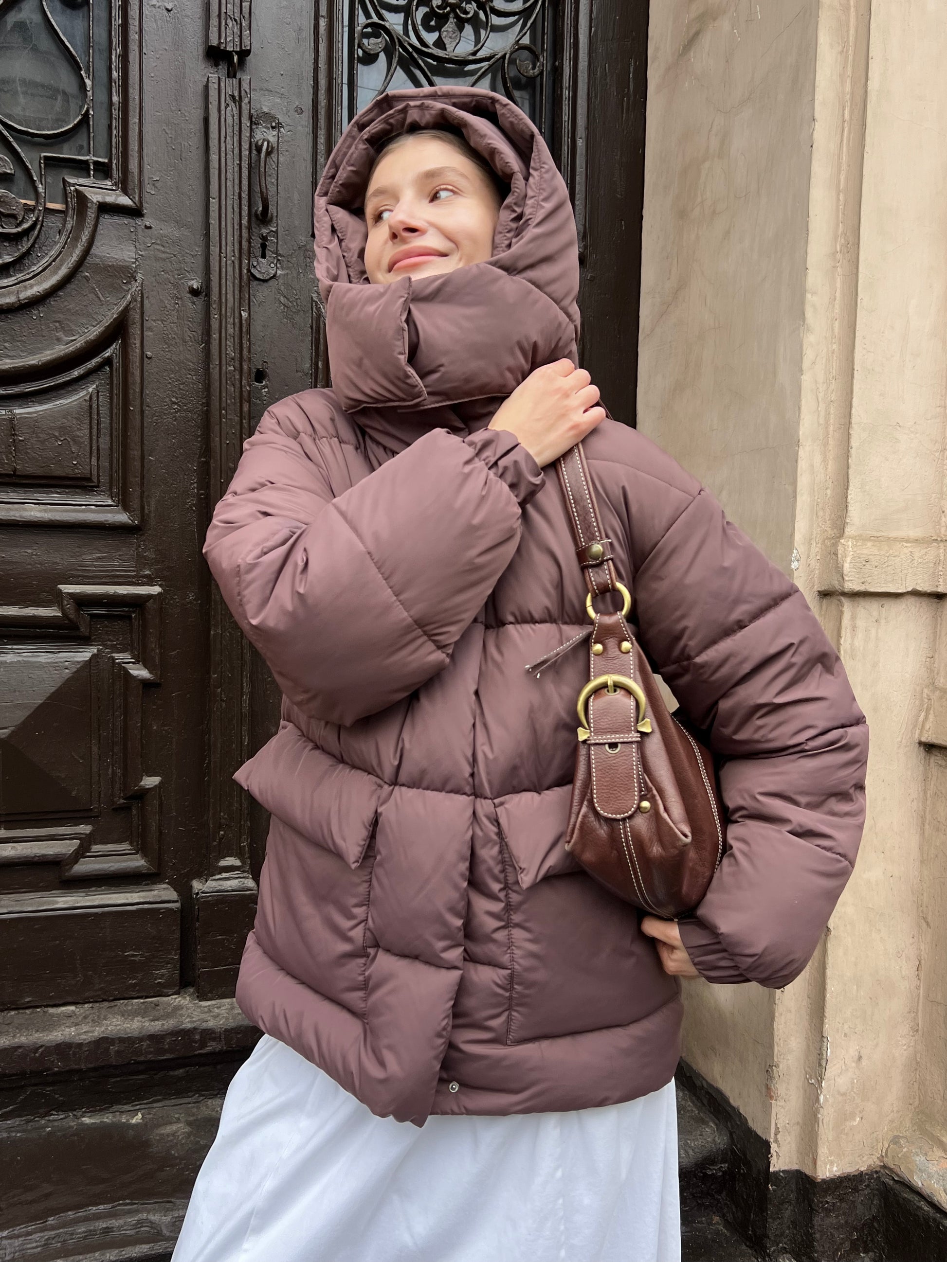 Пуховик "Twice as cozy"