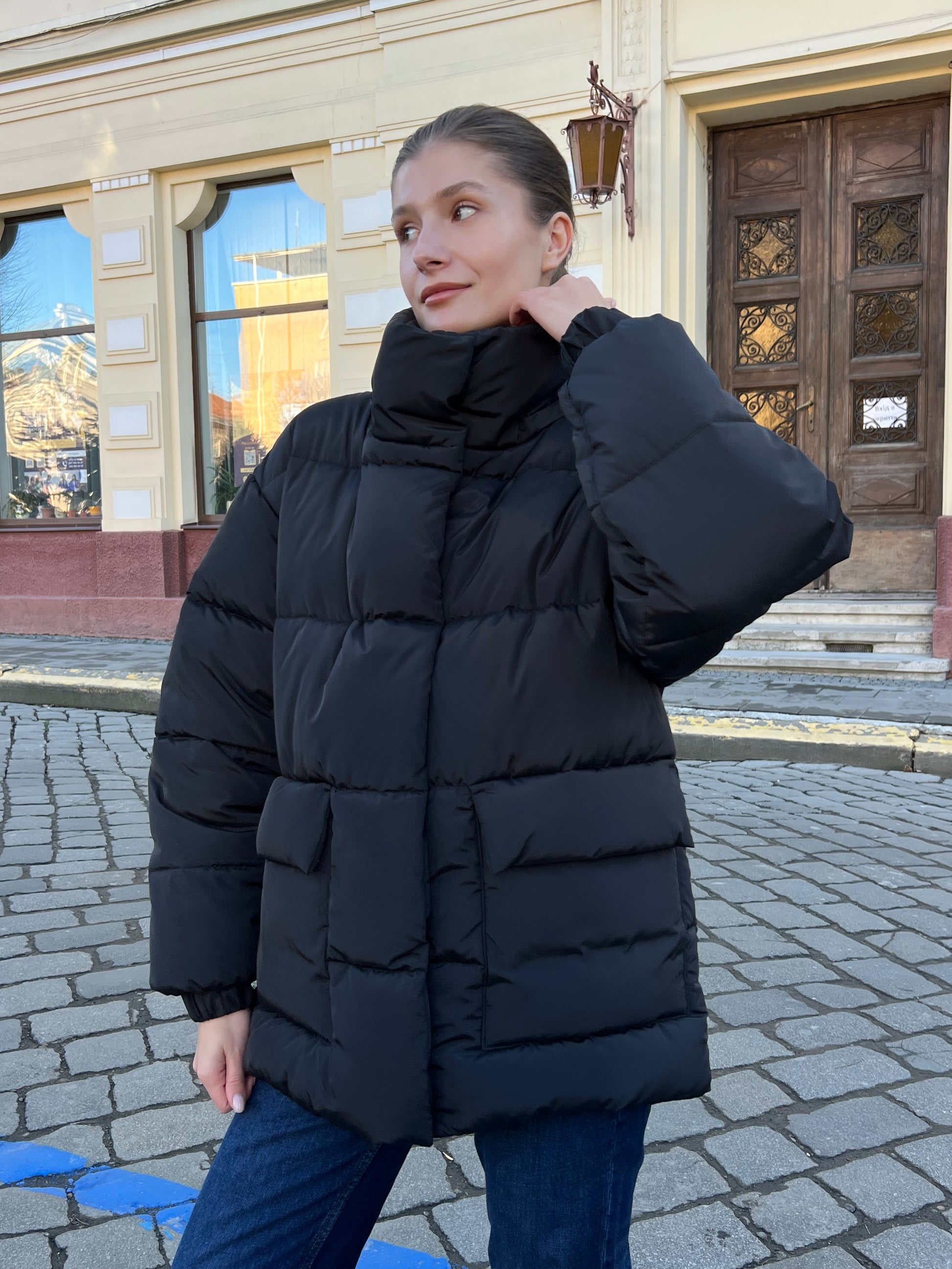 Пуховик "Twice as cozy"