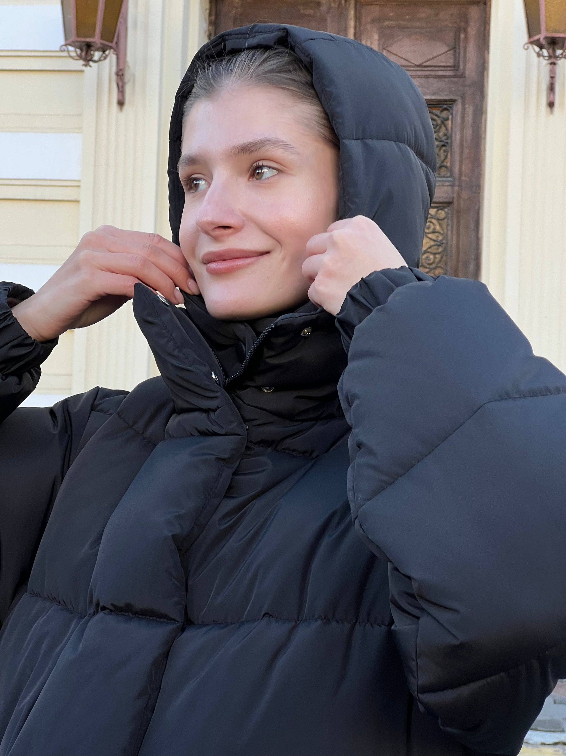 Пуховик "Twice as cozy"